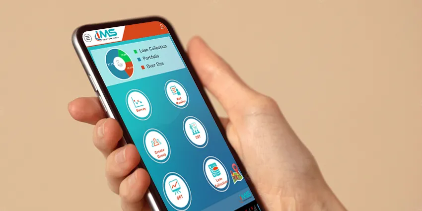 Mobile App Dashboard - IMS Micro lending software